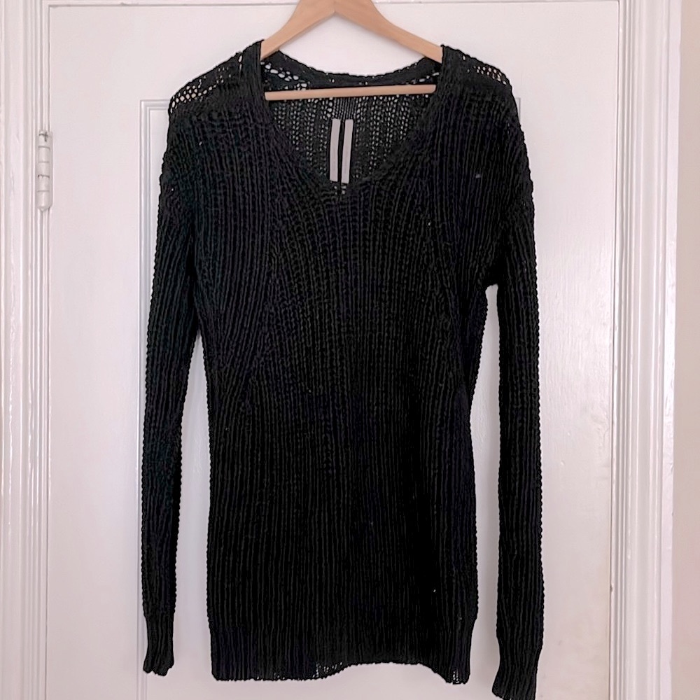 Rick Owens Oversized Fisherman's Sweater